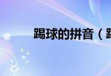踢球的拼音（踢球的拼音怎么读）