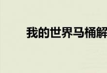我的世界马桶解说（我的世界马桶）