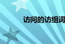 访问的访组词（访组词有哪些）