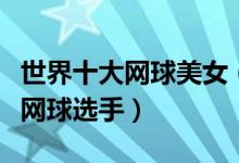 世界十大网球美女（网坛美女排行榜最美女子网球选手）