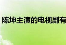 陈坤主演的电视剧有哪些（这几部堪称经典）