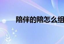 陪伴的陪怎么组词（陪组词及解释）