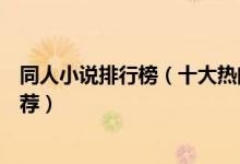同人小说排行榜（十大热门同人小说好看的动漫同人小说推荐）