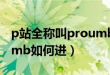 p站全称叫proumb怎么进（p站全称叫proumb如何进）
