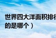 世界四大洋面积排行（世界四大洋中面积最小的是哪个）