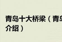 青岛十大桥梁（青岛有哪些大桥青岛现代桥梁介绍）