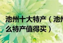 池州十大特产（池州特产有哪些安徽池州有什么特产值得买）