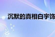沉默的真相白宇饰演谁（白宇个人简介）