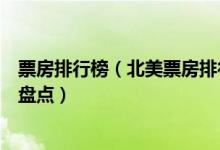 票房排行榜（北美票房排行榜北美历史上票房最高十大电影盘点）