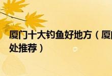厦门十大钓鱼好地方（厦门野钓的地方有哪些厦门钓鱼好去处推荐）