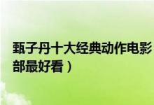 甄子丹十大经典动作电影（甄子丹电影全集甄子丹的电影哪部最好看）