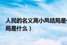 人民的名义高小凤结局是什么（告诉你人民的名义高小凤结局是什么）