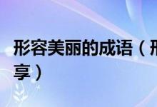 形容美丽的成语（形容女人容颜美丽的词语分享）