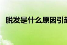 脱发是什么原因引起的（脱发的六个原因）