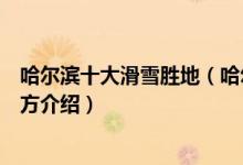 哈尔滨十大滑雪胜地（哈尔滨滑雪场哪个好哈尔滨滑雪的地方介绍）