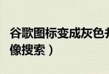 谷歌图标变成灰色并且什么都搜不到（谷歌图像搜索）