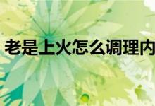 老是上火怎么调理内火（内火旺盛怎么调理）