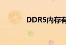 DDR5内存有望显着提高速度
