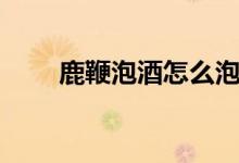 鹿鞭泡酒怎么泡（鹿鞭泡酒如何泡）