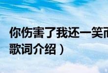 你伤害了我还一笑而过下一句（一笑而过完整歌词介绍）