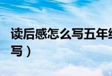 读后感怎么写五年级下册500字（读后感怎么写）
