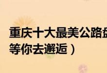 重庆十大最美公路盘点（重庆超美的十条公路等你去邂逅）