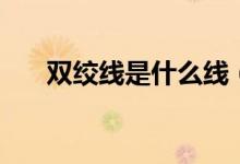 双绞线是什么线（双绞线分为哪两种）