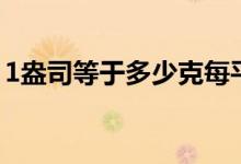 1盎司等于多少克每平方（1盎司等于多少克）