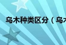 乌木种类区分（乌木和条纹乌木分类差别）