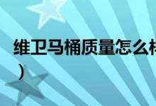 维卫马桶质量怎么样（维卫智能马桶评价如何）