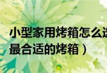小型家用烤箱怎么选（看完这五点教你选一个最合适的烤箱）