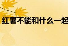 红薯不能和什么一起（红薯的食物相克大全）