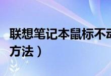 联想笔记本鼠标不动了怎么办（看这里有解决方法）