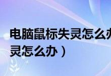 电脑鼠标失灵怎么办鼠标没问题（电脑鼠标失灵怎么办）