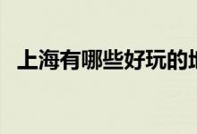 上海有哪些好玩的地方（你看完就知道了）