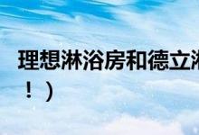 理想淋浴房和德立淋浴房哪个好（这回知道了！）