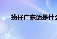 捞仔广东话是什么意思（捞仔的意思）