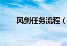 风剑任务流程（任务的流程是什么）