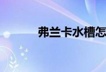 弗兰卡水槽怎么样（如何选购）