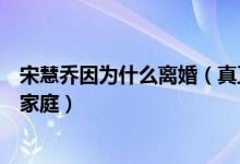 宋慧乔因为什么离婚（真正让她们离婚的原因原来是他们的家庭）
