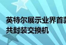英特尔展示业界首款采用1.6Tbps硅光子学的共封装交换机