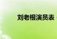 刘老根演员表（该剧讲述了什么）