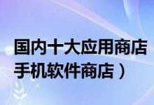 国内十大应用商店（安卓应用商店排名好用的手机软件商店）