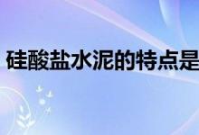 硅酸盐水泥的特点是什么（来看看这篇文章）