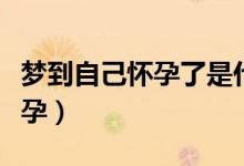 梦到自己怀孕了是什么预兆（为什么会梦见怀孕）