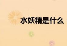 水妖精是什么（水妖精工作原理）