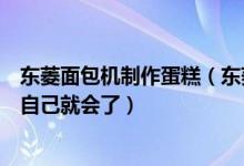 东菱面包机制作蛋糕（东菱面包机做蛋糕的方法和步骤看完自己就会了）