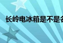 长岭电冰箱是不是名牌（制冷不好怎么办）