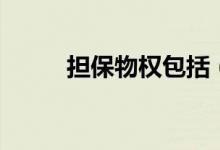担保物权包括（担保物权是什么）