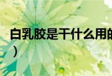 白乳胶是干什么用的（白乳胶成分配方有哪些）
